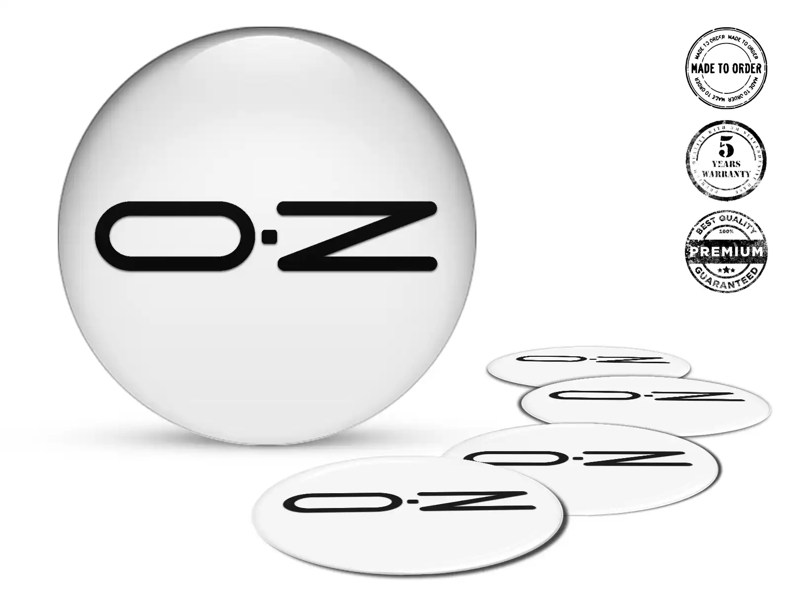 OZ Silikonsticker Design Upgrade für Radplaketten